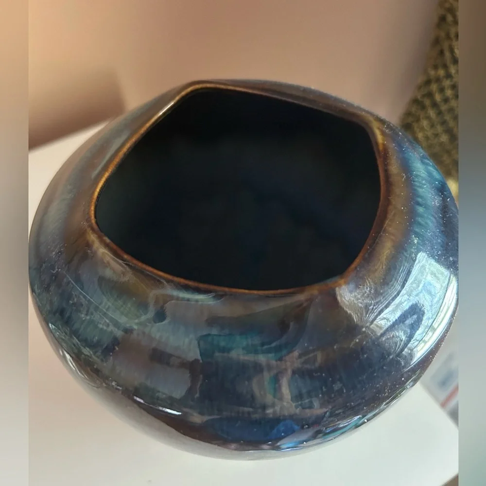 Bill Campbell Flambeaux Crystalline Glaze Studio Art Pottery 7